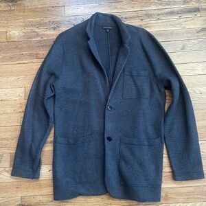 Banana Republic Dark Gray Blazer, Size M